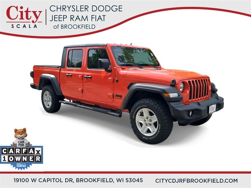 Punkn Metallic Clearcoat 2020 Jeep Gladiator Pickup Truck Four-Wheel Drive 8-Speed Automatic