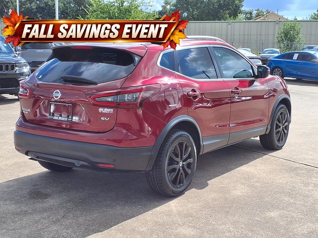 2022 Nissan Rogue Sport SV Red at Classic Elite Chevrolet Sugar Land