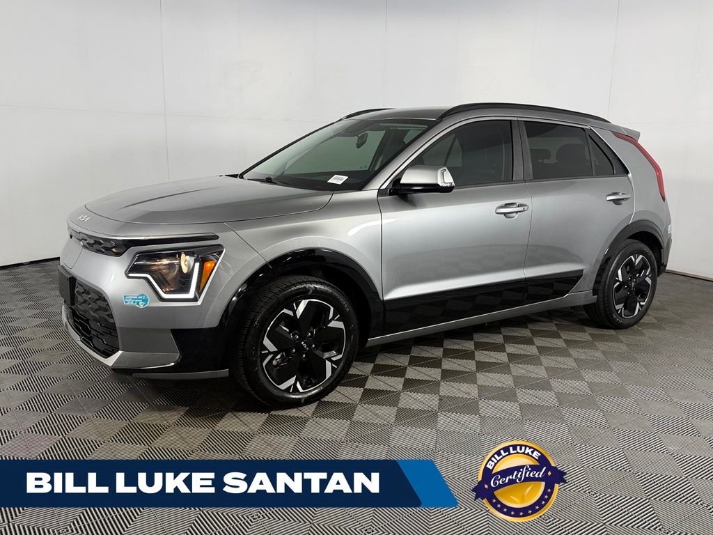 Steel Gray 2024 Kia Niro EV SUV / Crossover Front-Wheel Drive 1-Speed Automatic
