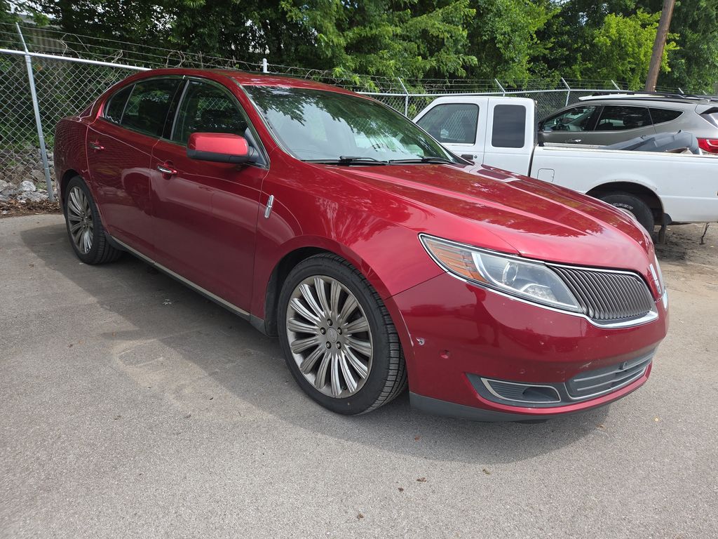 Ruby Red 2013 Lincoln MKS Sedan All-Wheel Drive 6-Speed Automatic
