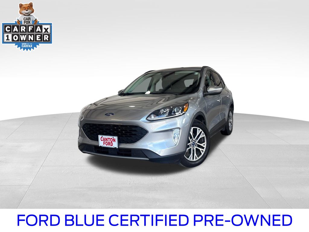 Iconic Silver Metallic 2022 Ford Escape SUV / Crossover Front-Wheel Drive 8-Speed Automatic
