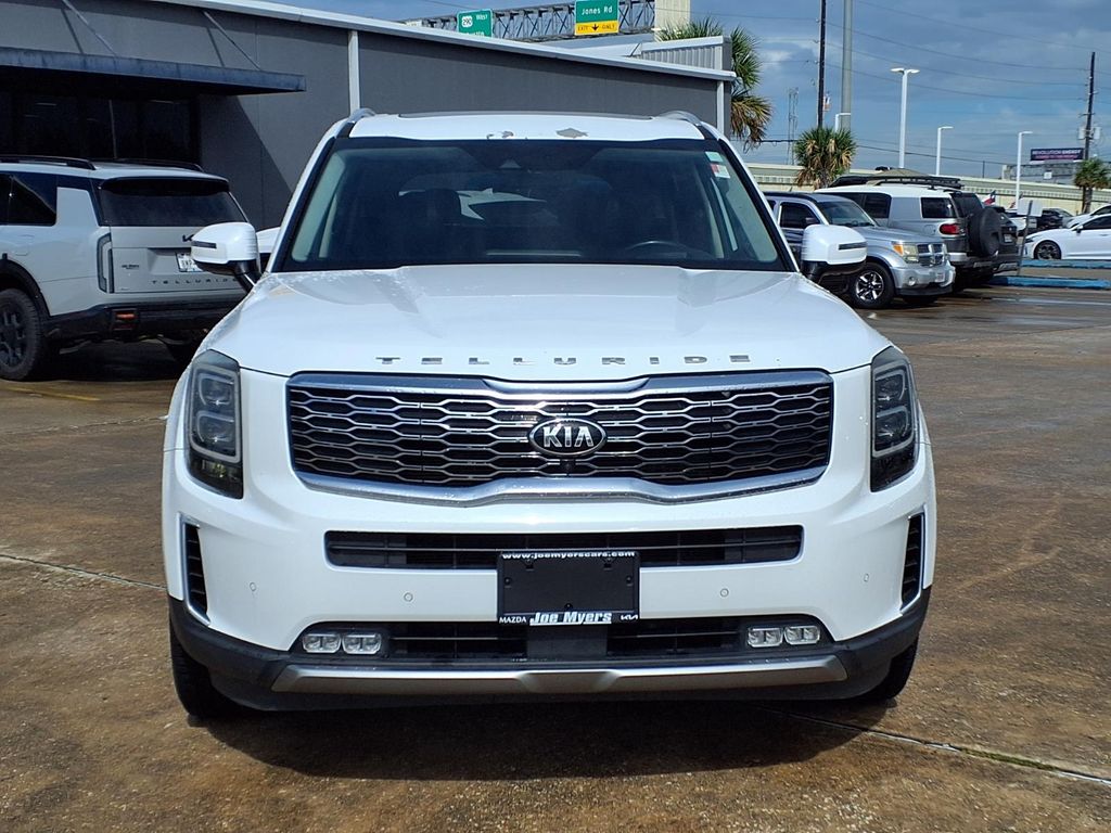 2020 Kia Telluride SX White at Joe Myers Mazda Kia