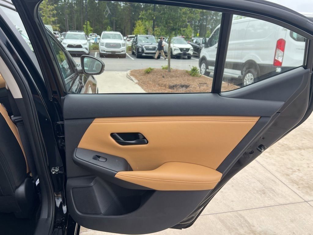 2025 Super Black Nissan Sentra SV FWD Sedan