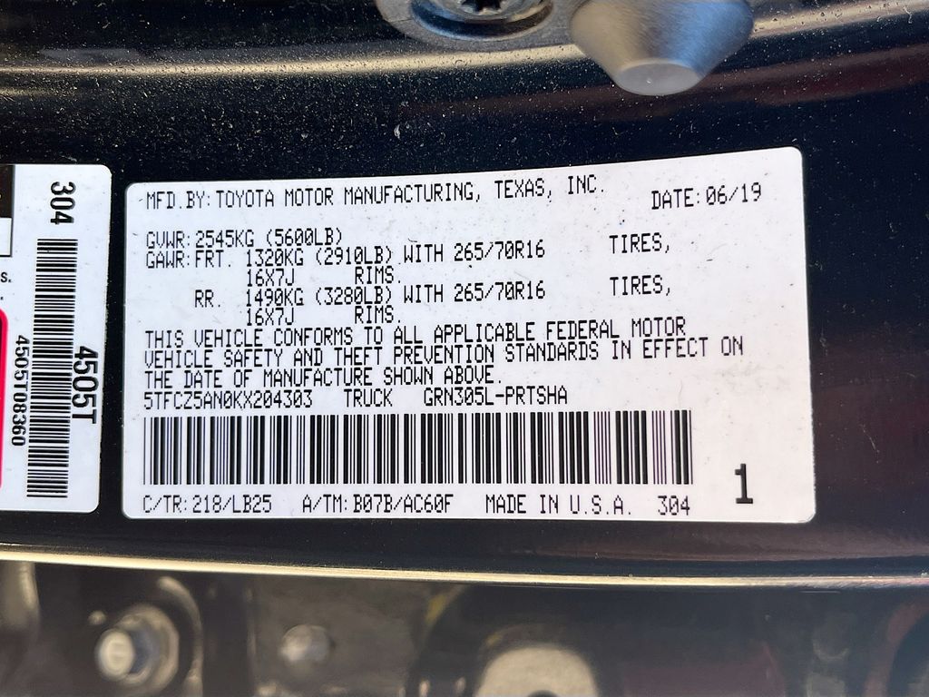 Used 2019 Black Toyota TRD Pro image 32