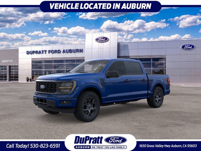 Blue Metallic 2026 Ford F-150 Pickup Truck Four-Wheel Drive Automatic