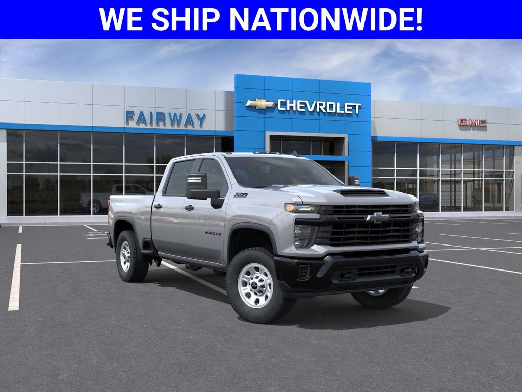 Sterling Gray Metallic 2026 Chevrolet Silverado 2500HD Pickup Truck Four-Wheel Drive Automatic