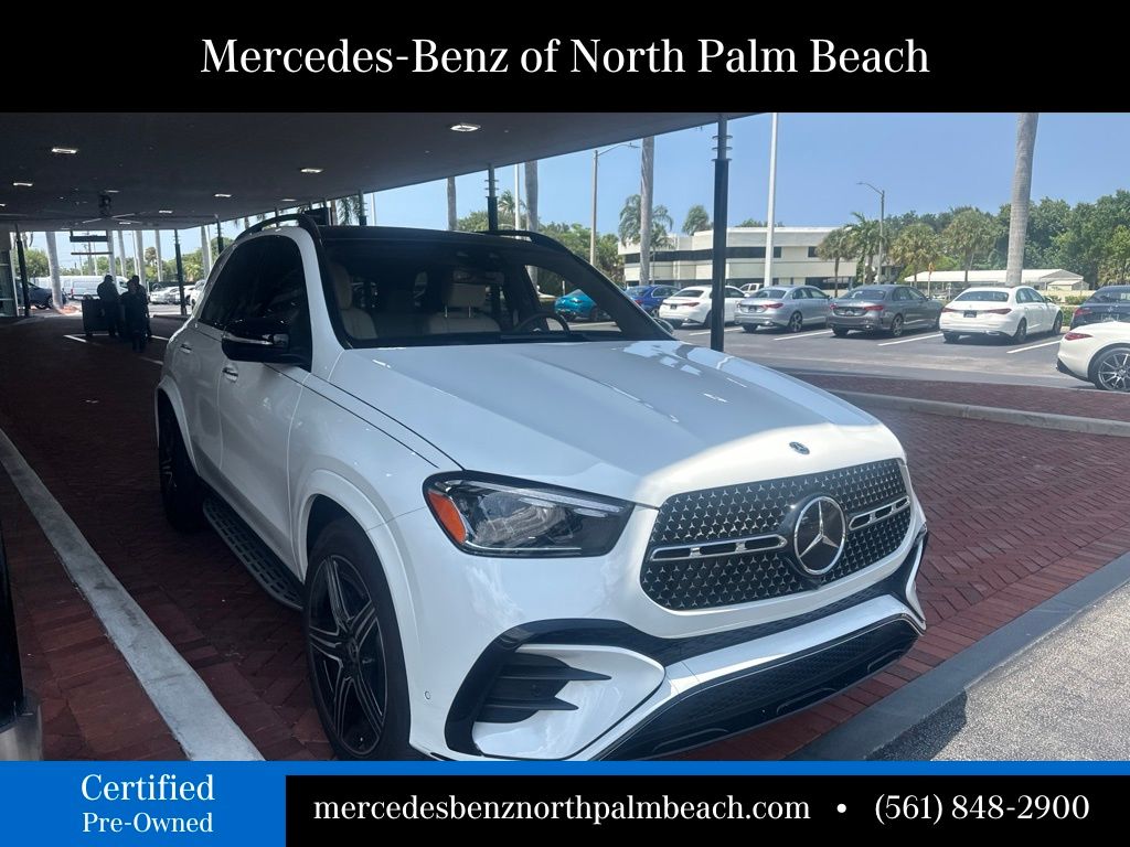 Certified Used 2024 White Mercedes-Benz GLE 450 image 3