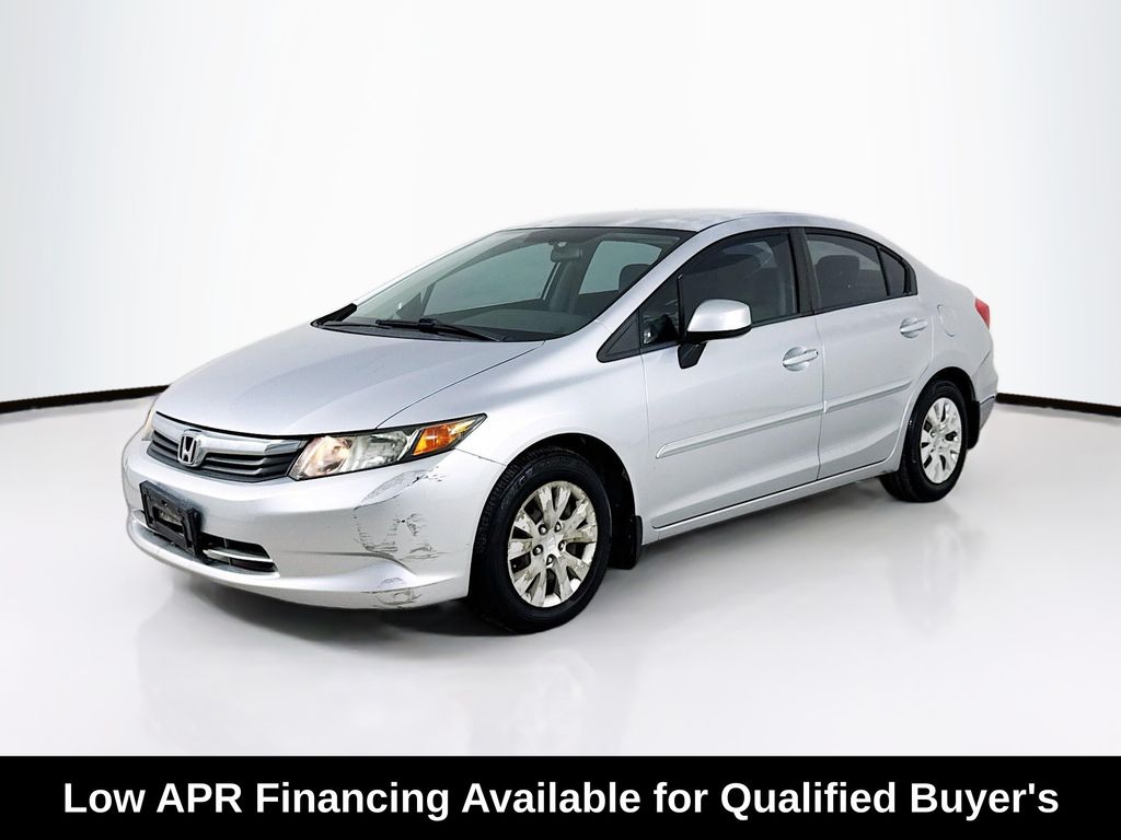 Used Car 2012 Honda Civic  Lx For Sale Under $12,000 In Austin, Texas