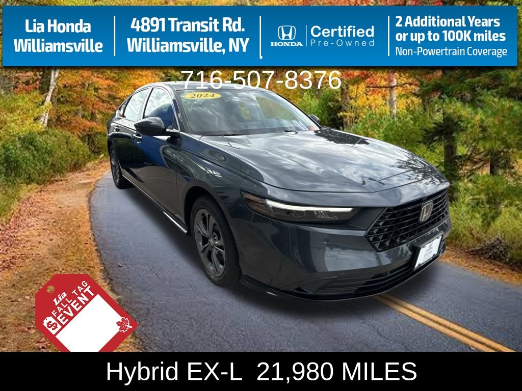  2024 Honda Accord Hybrid EX-L FWD   