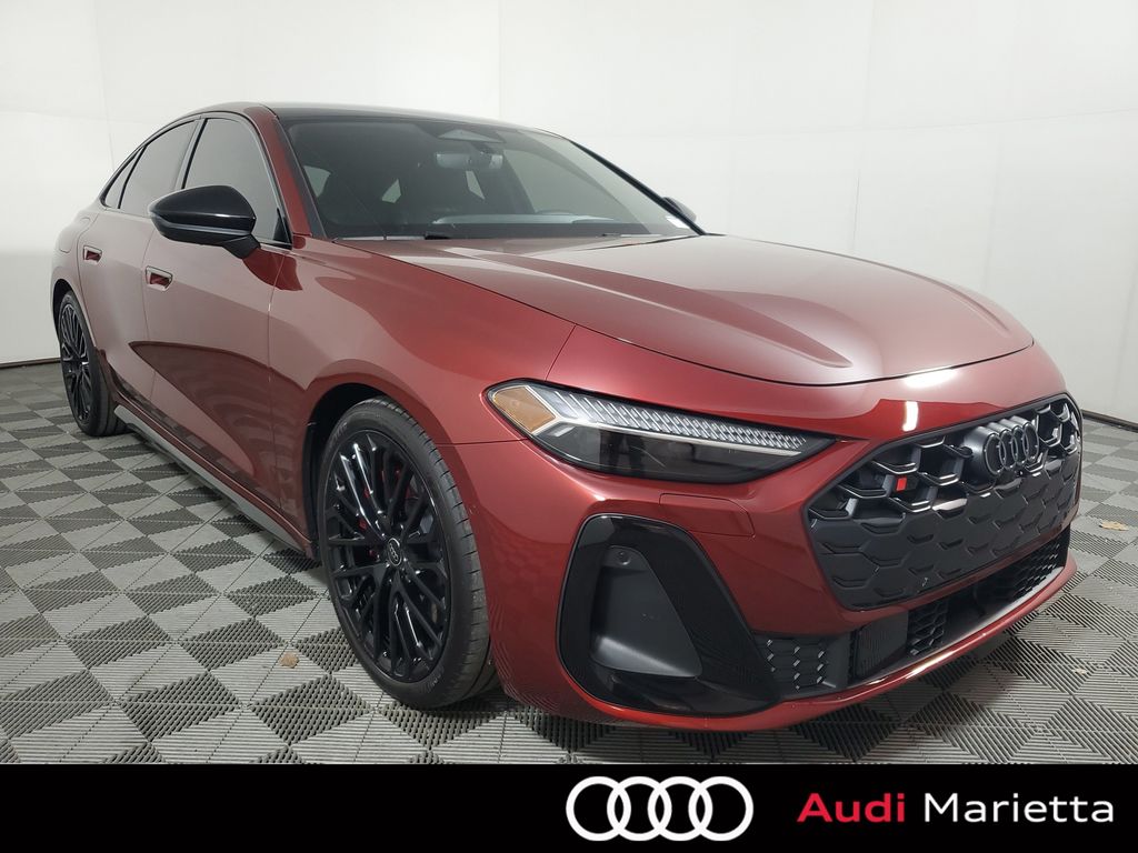 Grenadine Red Metallic 2025 Audi S5 3.0T quattro Prestige Sedan All-Wheel Drive 7-Speed Automatic