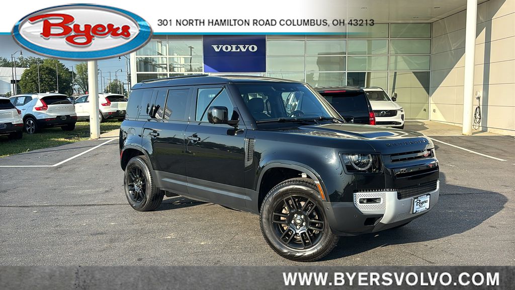 Santorini Black Metallic 2025 Land Rover Defender SUV / Crossover All-Wheel Drive 8-Speed Automatic