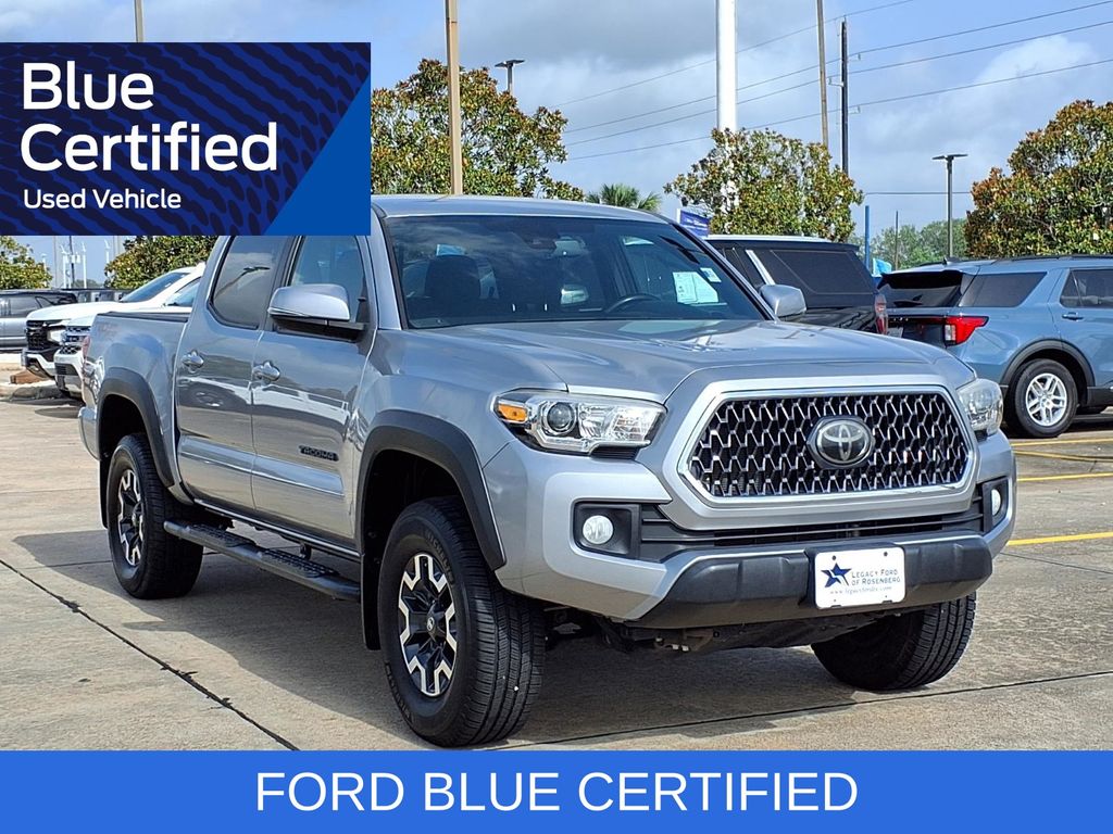 2019 Toyota Tacoma TRD Off-Road BLUE CERTIFIED Silver at Emmons Autoplex