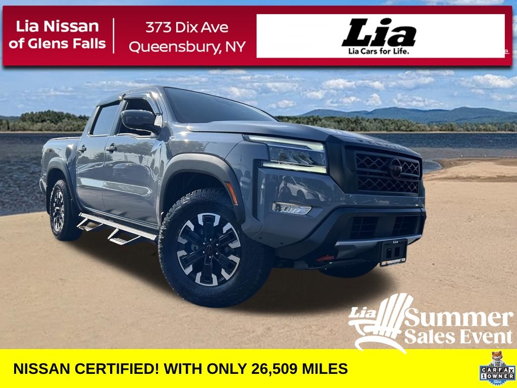 Boulder Gray Pearl 2024 Nissan Frontier Pickup Truck Four-Wheel Drive 9-Speed Automatic Overdrive