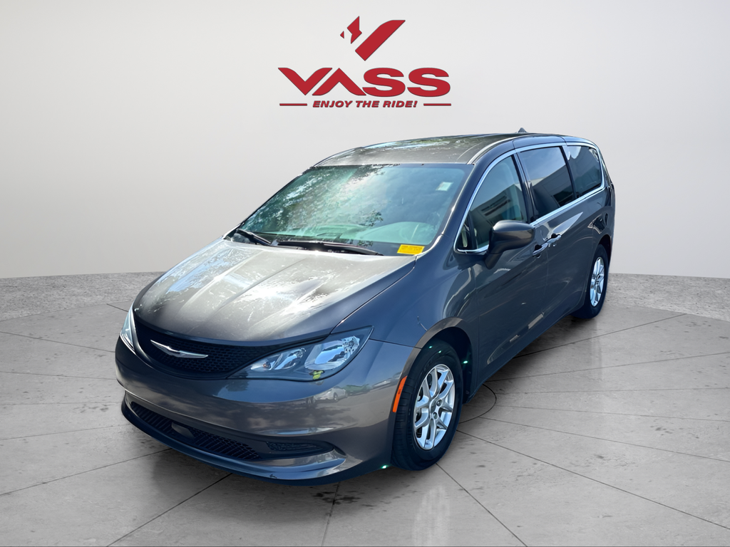 Gray (Granite Crystal Metallic Clearcoat) 2023 Chrysler Voyager Minivan Front-Wheel Drive 9-Speed Automatic