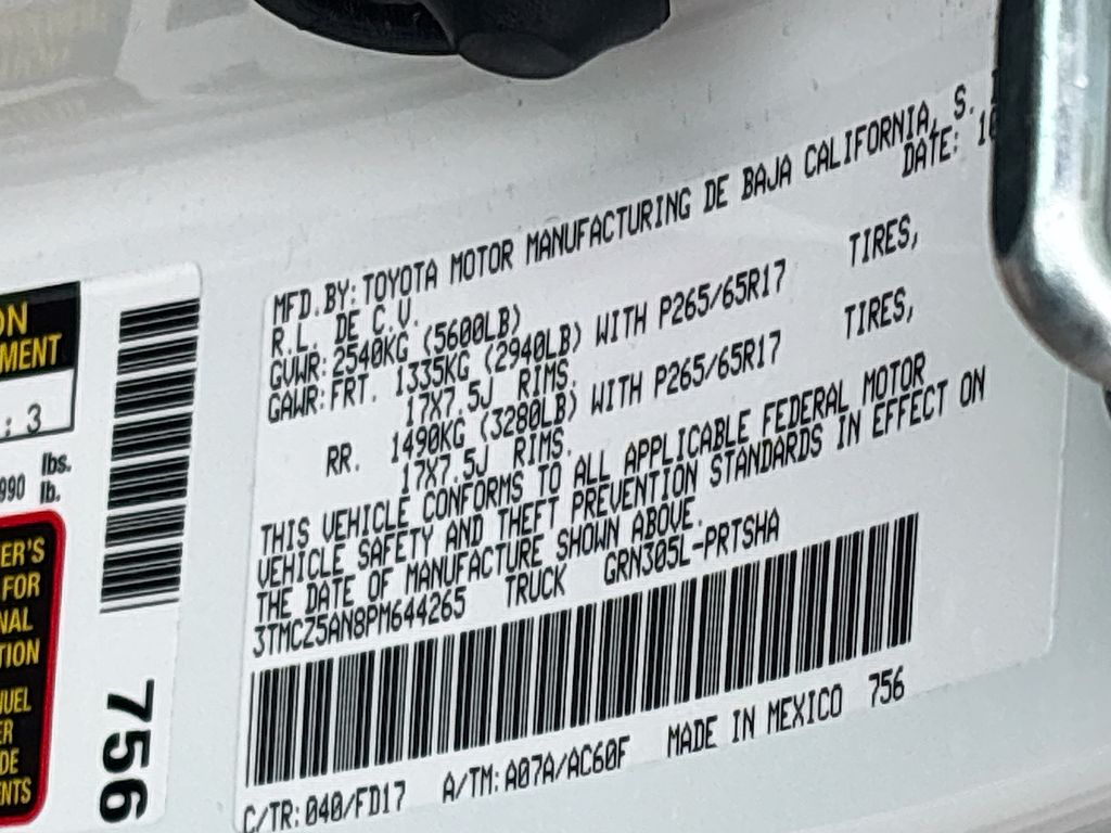 Used 2023 White Toyota TRD Sport image 32