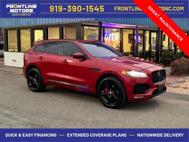 Firenze Red Metallic 2019 Jaguar F-PACE SUV / Crossover All-Wheel Drive 8-Speed Automatic