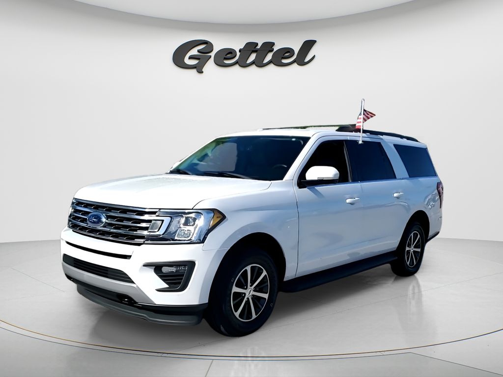 Oxford White 2019 Ford Expedition MAX XLT 4WD SUV / Crossover Four-Wheel Drive Automatic