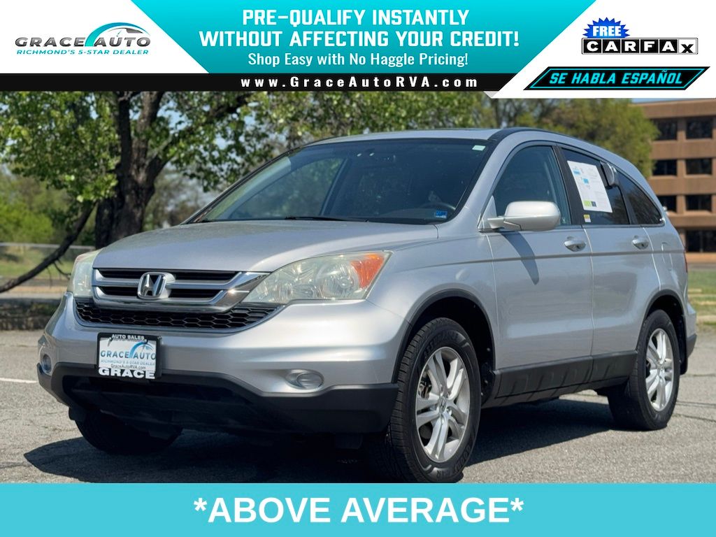 Alabaster Silver Metallic 2011 Honda CR-V EX-L FWD SUV / Crossover Front-Wheel Drive 5-Speed Automatic
