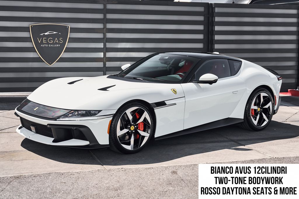 2025 Ferrari 12Cilindri Coupe RWD Coupe Rear-Wheel Drive 8-Speed Dual Clutch
