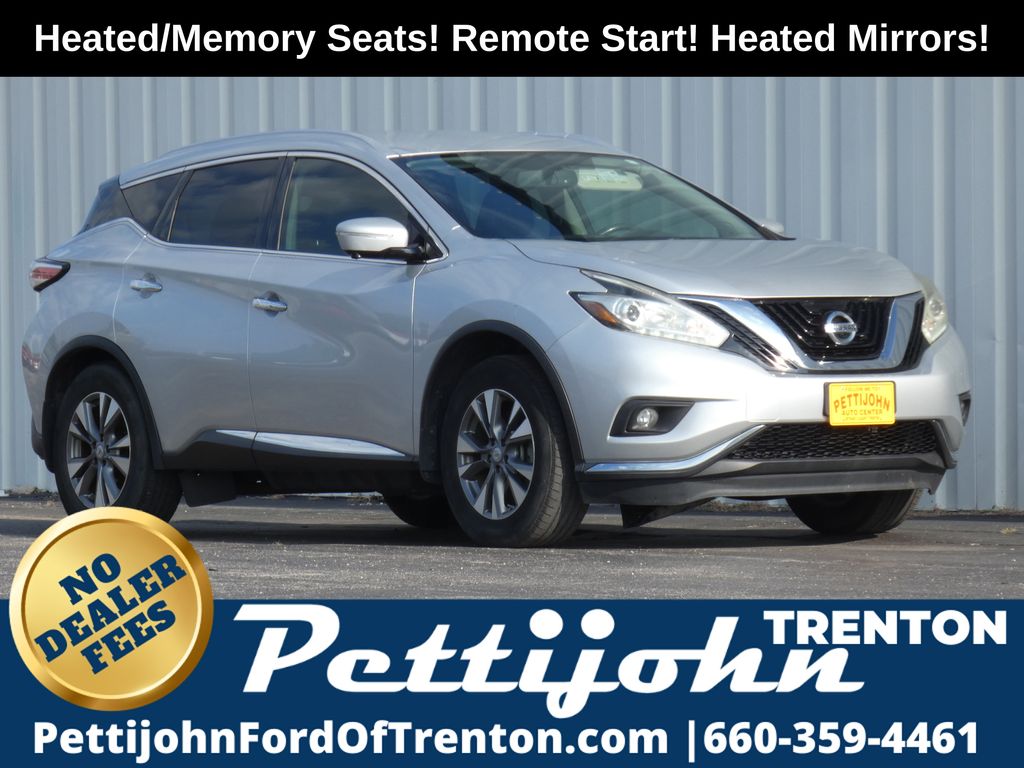 Brilliant Silver Metallic 2015 Nissan Murano SUV / Crossover All-Wheel Drive Continuously Variable Transmission