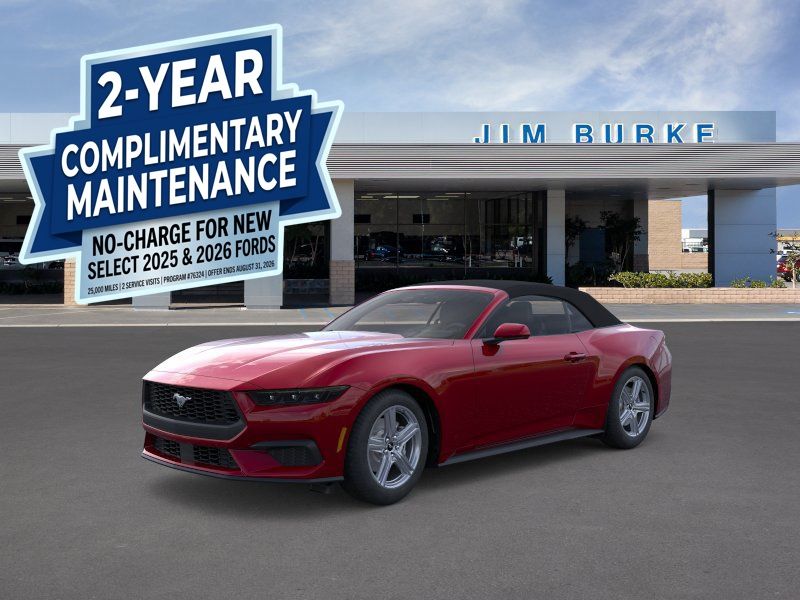 Pink (Molten Magenta Metallic Tinted Clearcoat) 2026 Ford Mustang Convertible Rear-Wheel Drive Automatic