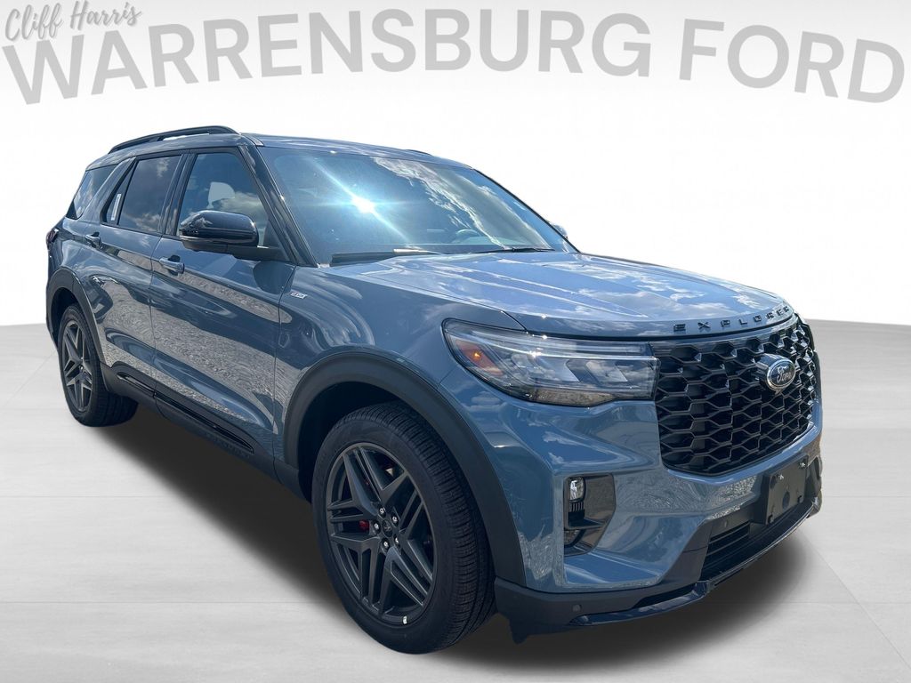 Vapor Blue 2026 Ford Explorer SUV / Crossover All-Wheel Drive Automatic