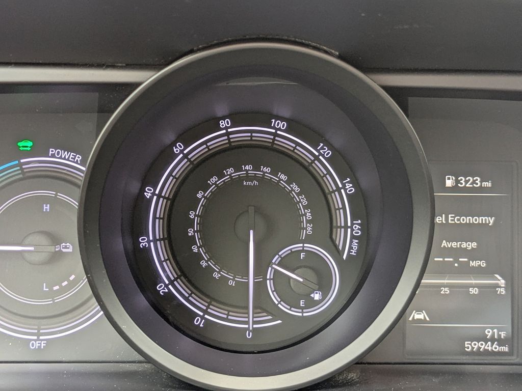 2022 Hyundai Elantra Hybrid Blue