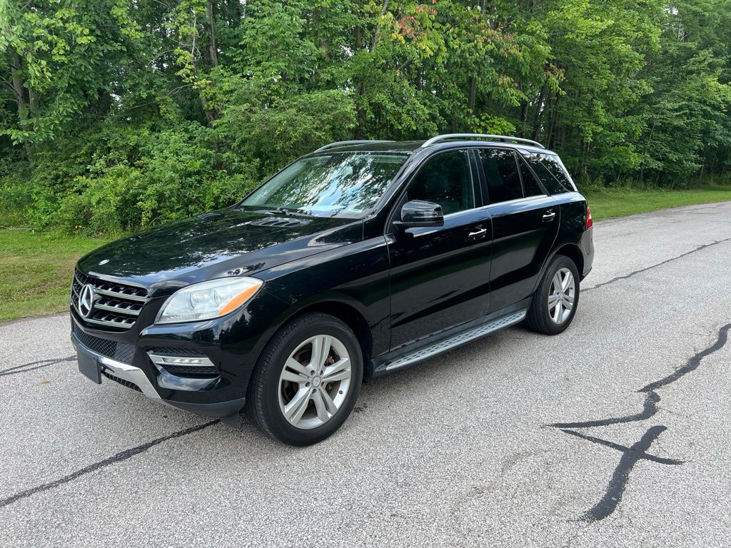 Black 2015 Mercedes-Benz M-Class SUV / Crossover All-Wheel Drive 7-Speed Automatic