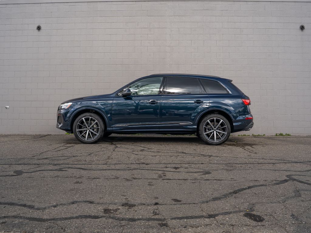 Certified Used 2025 Blue Audi 45 Premium Plus image 2