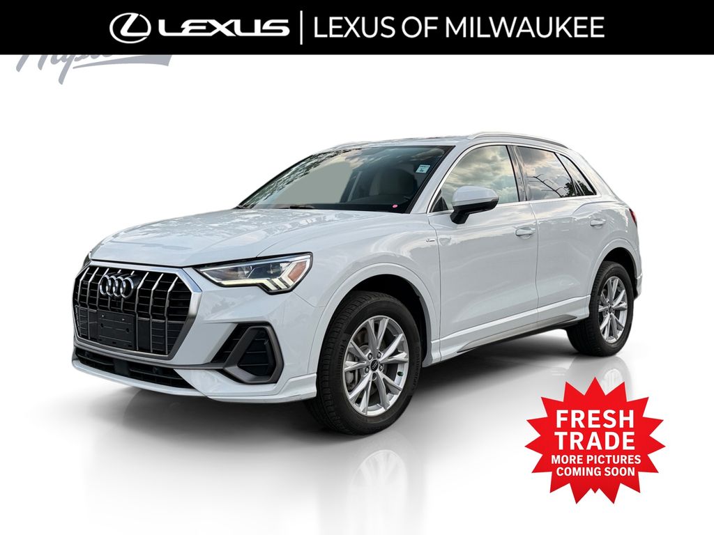 White 2022 Audi Q3 SUV / Crossover All-Wheel Drive 8-Speed Automatic