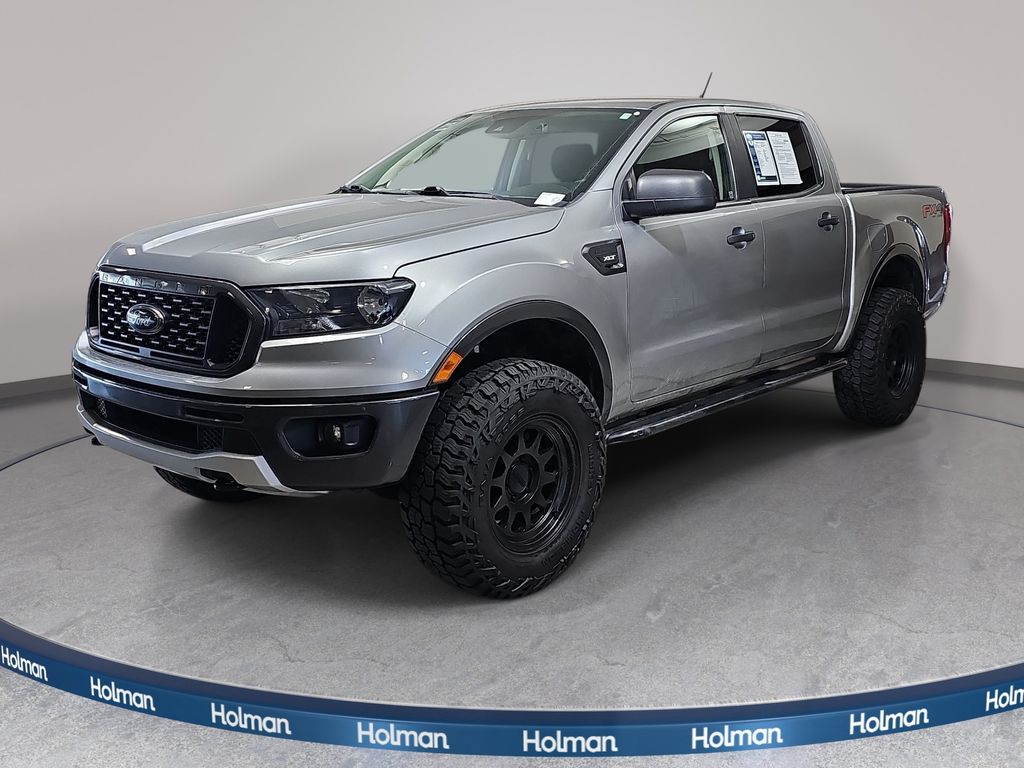 Iconic Silver Metallic 2020 Ford Ranger Pickup Truck Four-Wheel Drive Automatic