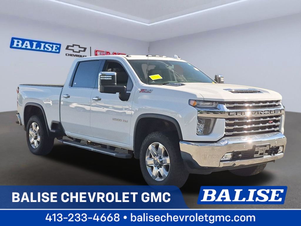 Summit White 2020 Chevrolet Silverado 2500HD Pickup Truck Four-Wheel Drive Automatic