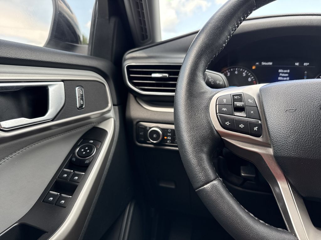 2023 Ford Explorer XLT White at DeMontrond Automotive Group