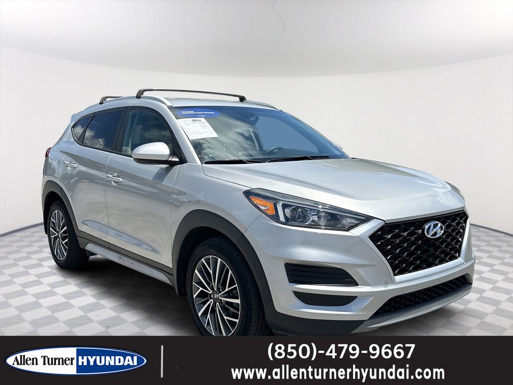 Stellar Silver 2021 Hyundai Tucson SEL FWD SUV / Crossover Front-Wheel Drive 6-Speed Automatic