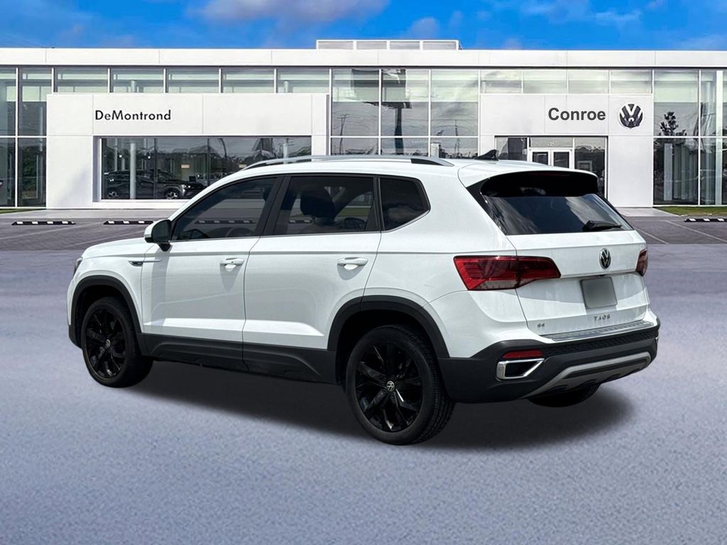 2023 Volkswagen Taos 1.5T SE White at DeMontrond Automotive Group