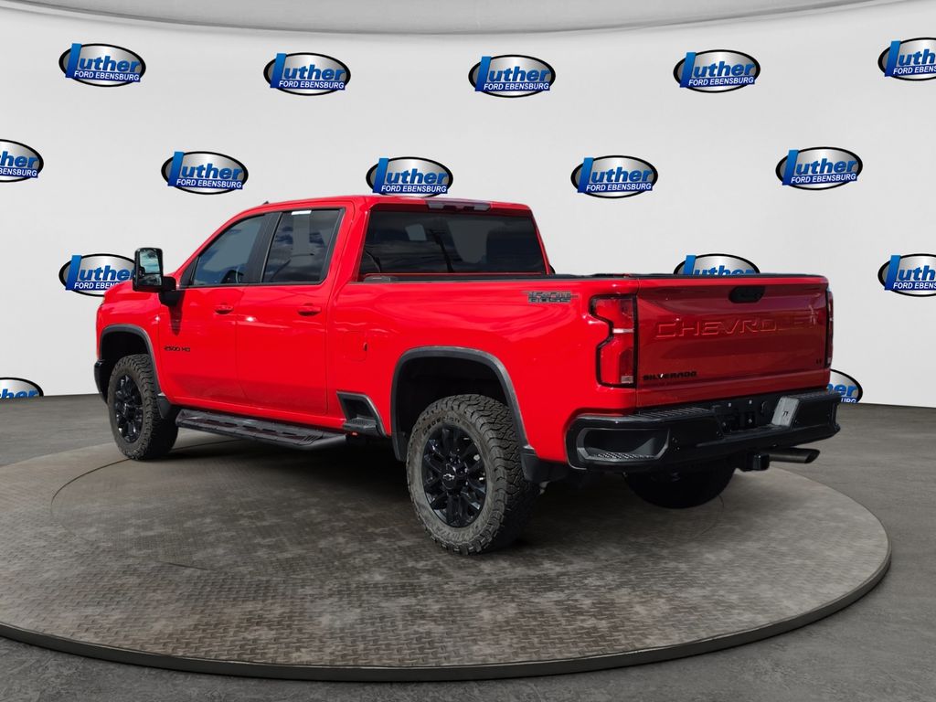 2025 Chevrolet Silverado 2500HD LT Red at Klick Lewis Buick Chevrolet