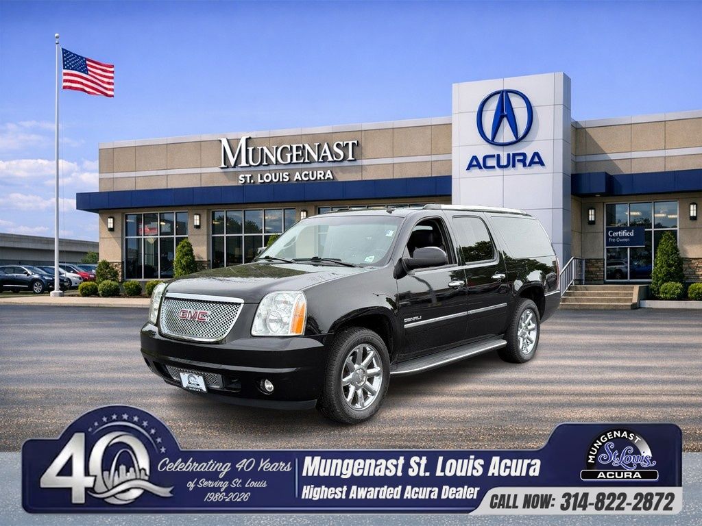 Onyx Black 2013 GMC Yukon XL Denali 4WD SUV / Crossover All-Wheel Drive 6-Speed Automatic Overdrive