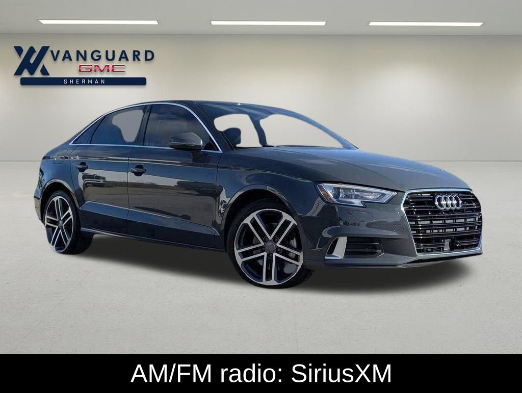 Gray 2019 Audi A3 Premium 40 TFSI Sedan FWD Sedan Front-Wheel Drive 7-Speed Automatic