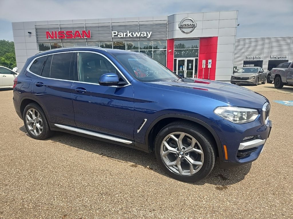Phytonic Blue Metallic 2020 BMW X3 SUV / Crossover All-Wheel Drive 8-Speed Automatic