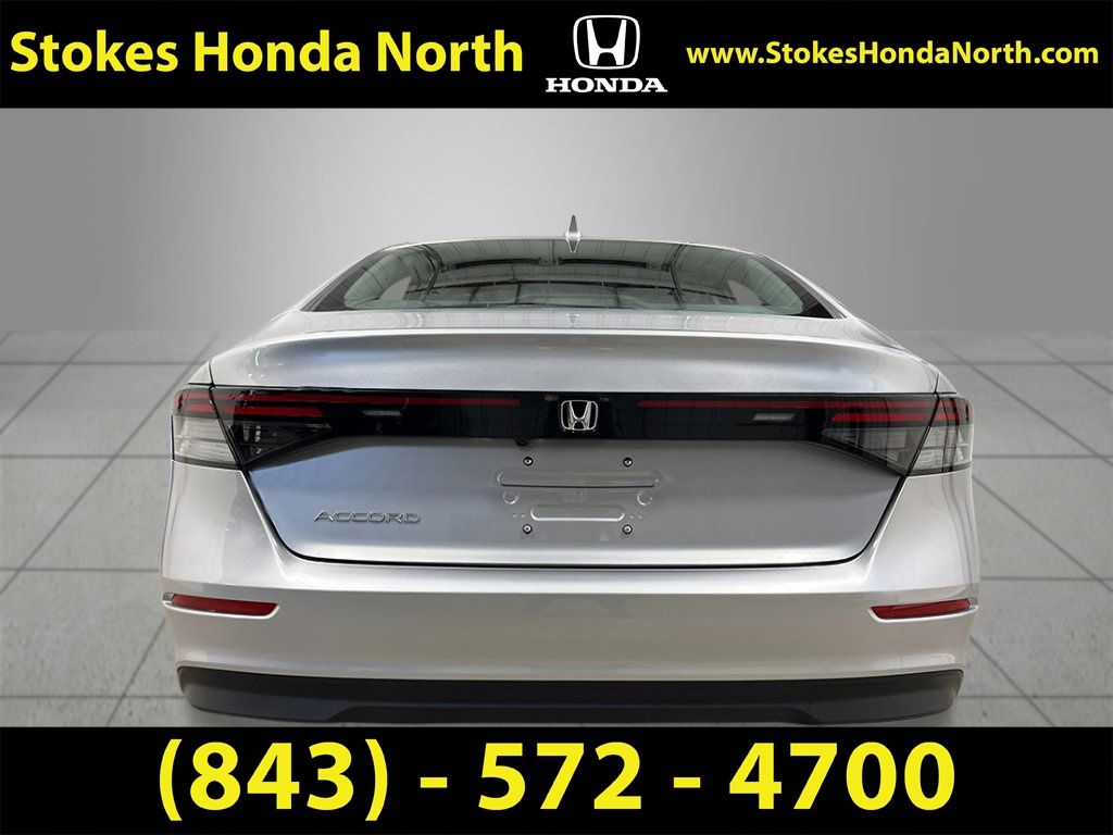 2026 Honda Accord LX Silver at Stokes Honda North