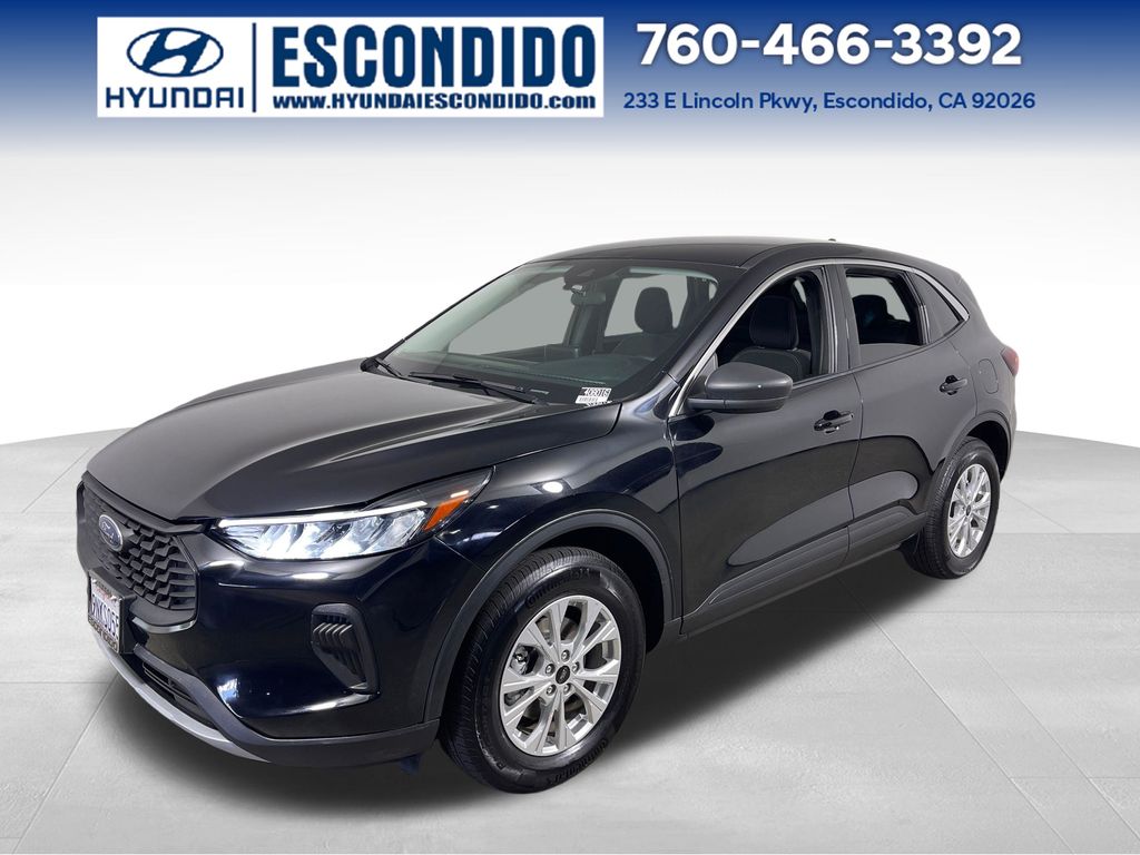Black Metallic 2024 Ford Escape SUV / Crossover All-Wheel Drive 8-Speed Automatic