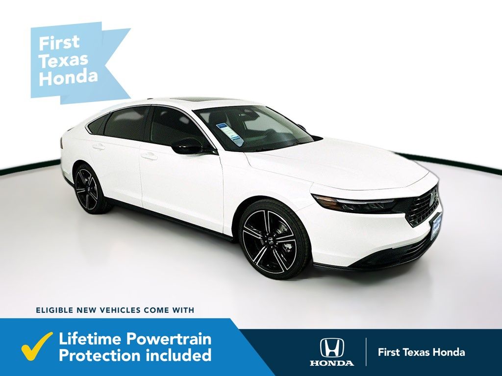 New Car 2025 Honda Accord Hybrid  Sport For Sale Under $40,000 In Austin, Texas