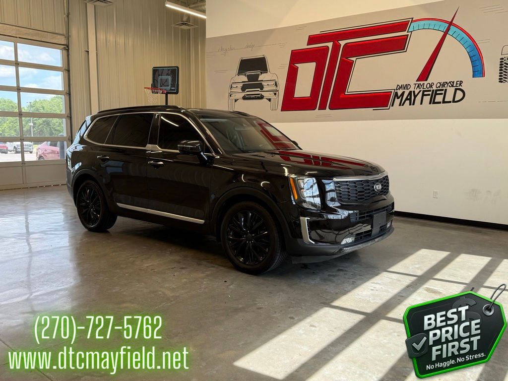 Black Copper 2021 Kia Telluride SX AWD SUV / Crossover All-Wheel Drive 8-Speed Automatic