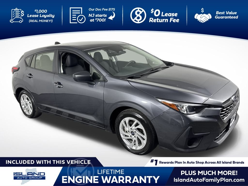 Magnetite Gray Metallic 2024 Subaru Impreza AWD Wagon All-Wheel Drive Continuously Variable Transmission