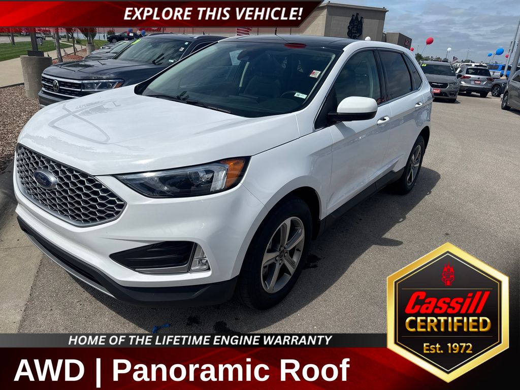 Oxford White 2024 Ford Edge SUV / Crossover All-Wheel Drive 8-Speed Automatic