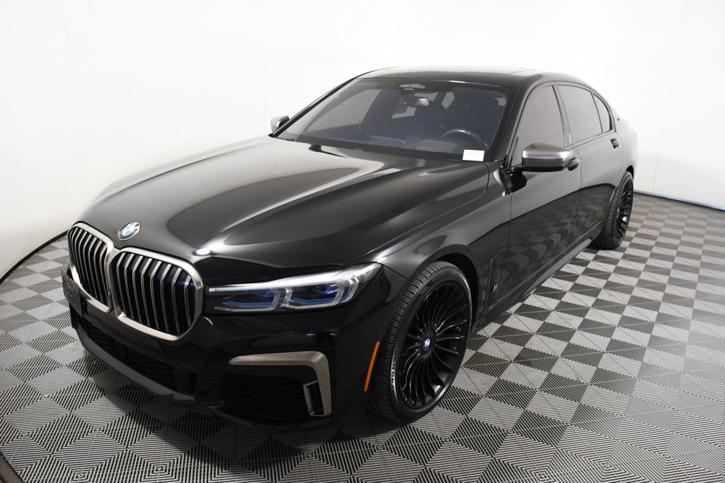 Jet Black 2020 BMW 7 Series M760i xDrive AWD Sedan All-Wheel Drive 8-Speed Automatic