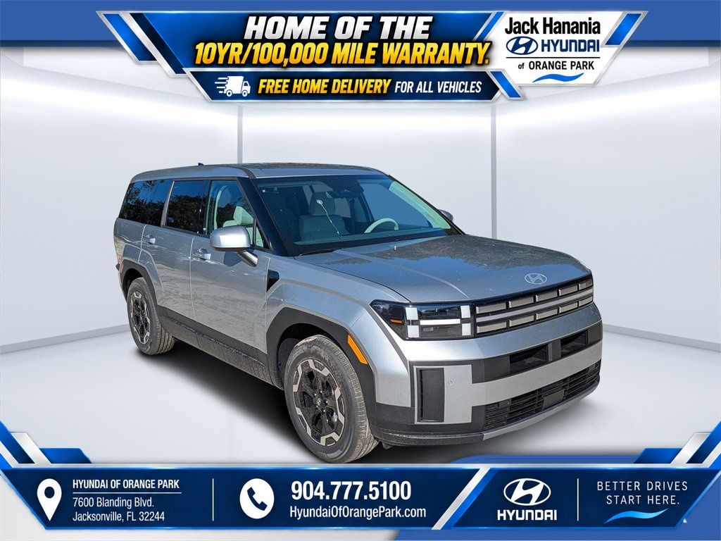 Shimmering Silver Pearl 2026 Hyundai Santa Fe SUV / Crossover Front-Wheel Drive 8-Speed Automatic