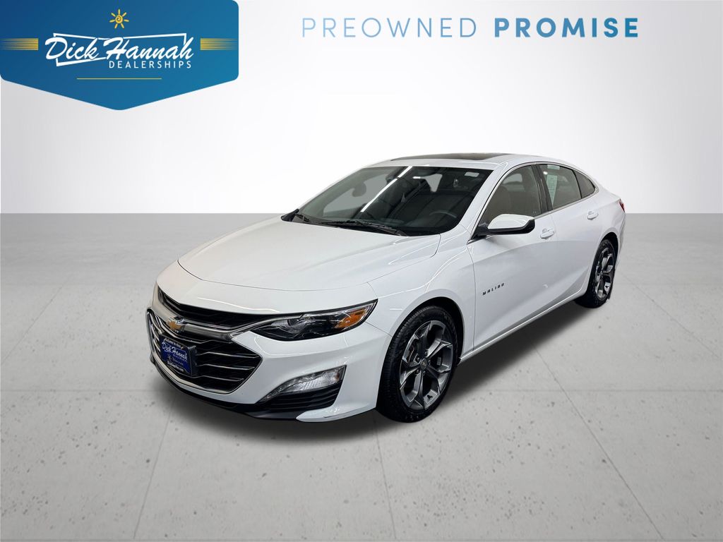 Summit White 2023 Chevrolet Malibu Sedan Front-Wheel Drive Continuously Variable Transmission