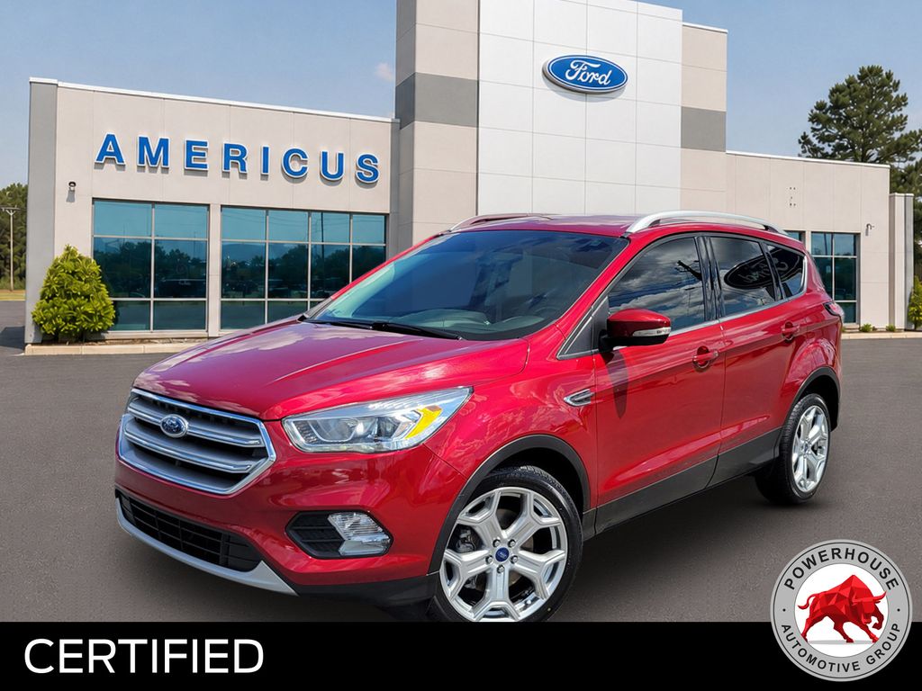 Ruby Red Metallic 2017 Ford Escape SUV / Crossover Front-Wheel Drive 6-Speed Automatic