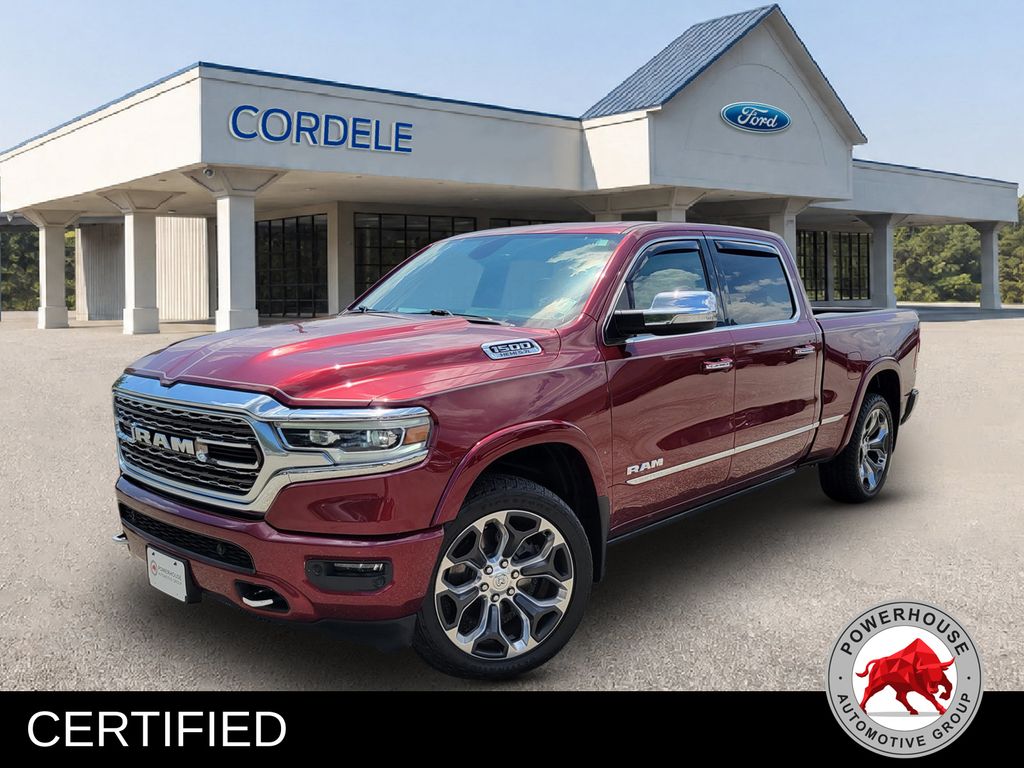 Delmonico Red Pearlcoat 2020 RAM 1500 Pickup Truck Four-Wheel Drive 8-Speed Automatic